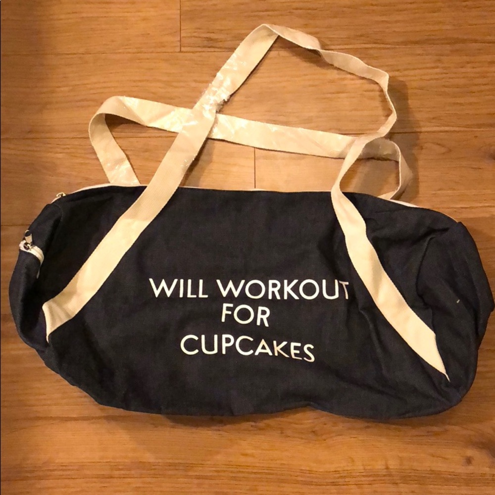 Private Party Will Workout For Cupcakes Gym Bag
